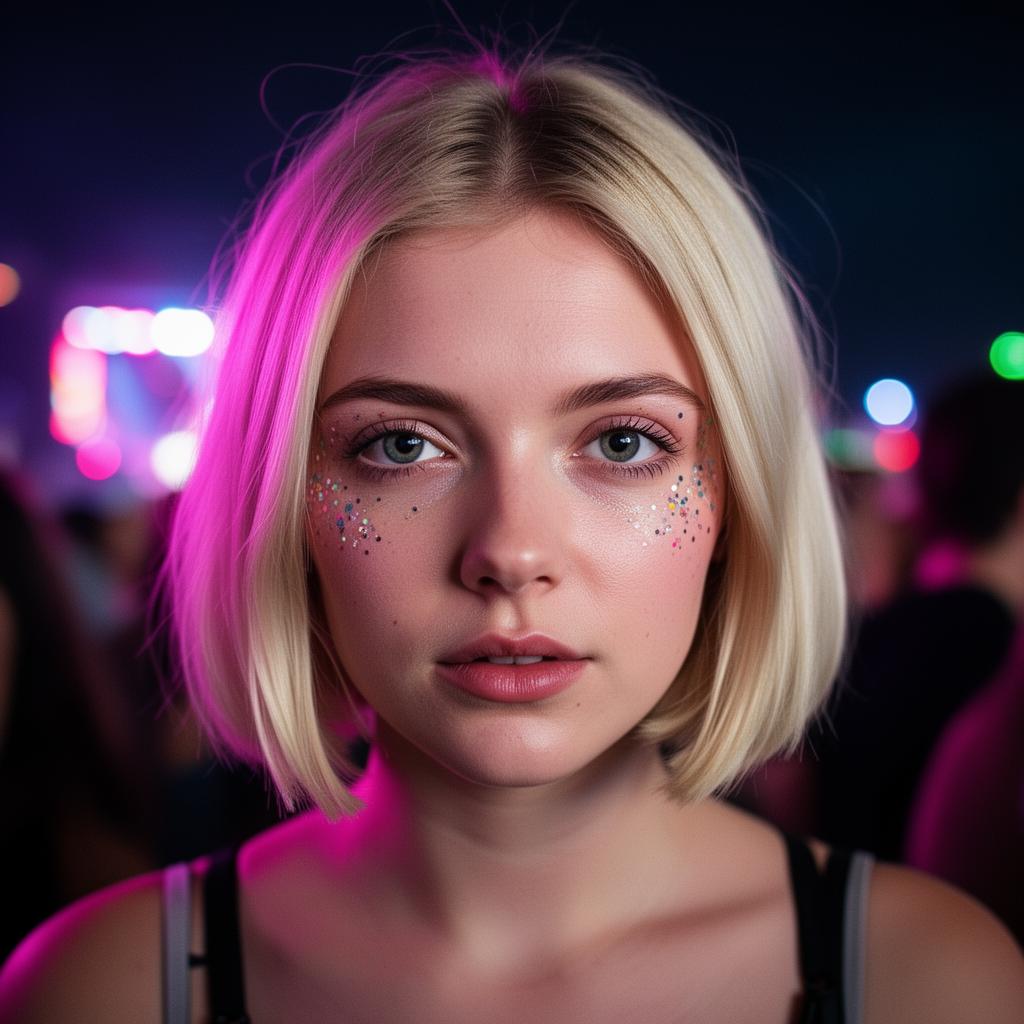 Fan portrait