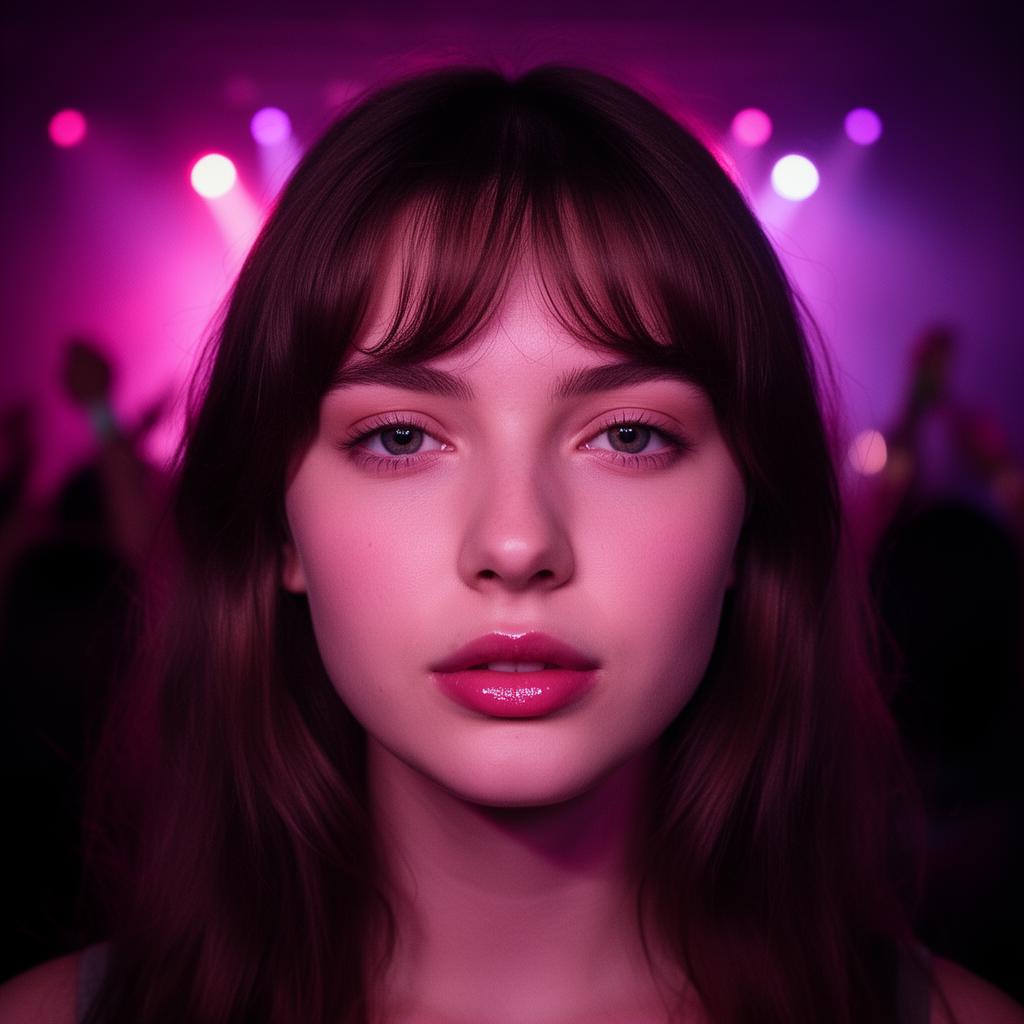 Fan portrait