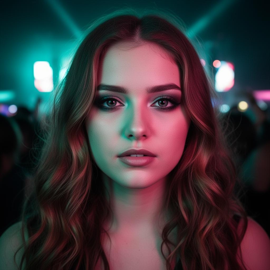 Fan portrait